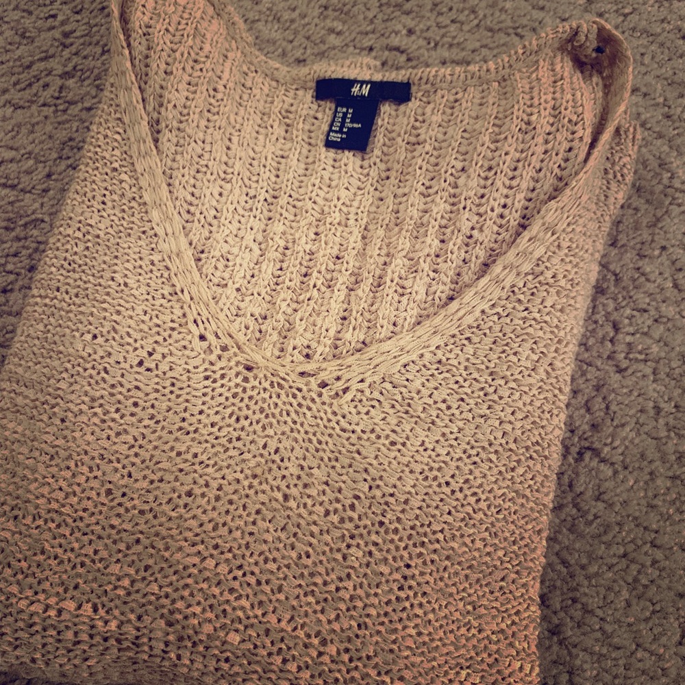 Summer sweater in putty